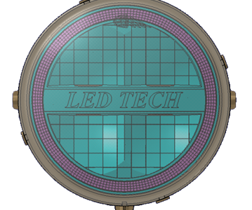 LED Headlamp with DRL for Tractors​