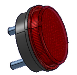 Tail Stop 8 LED Lamp